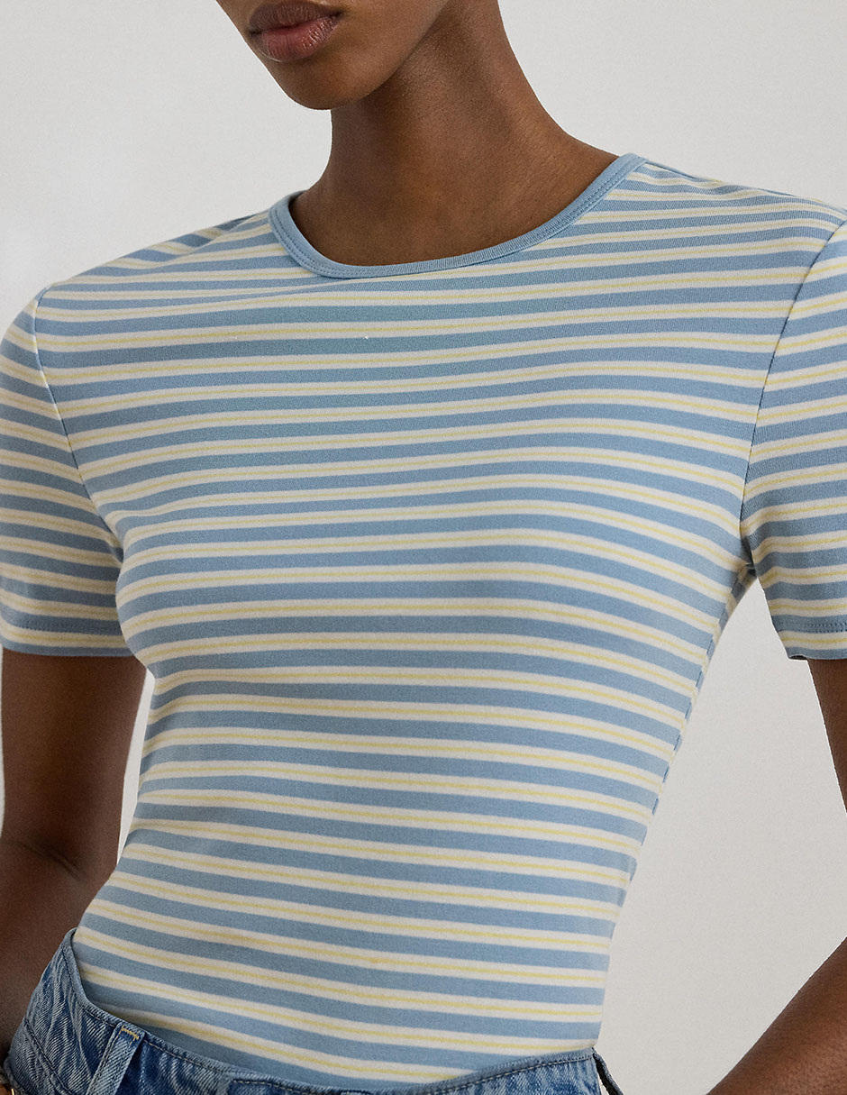 Blusa manga corta para mujer 7