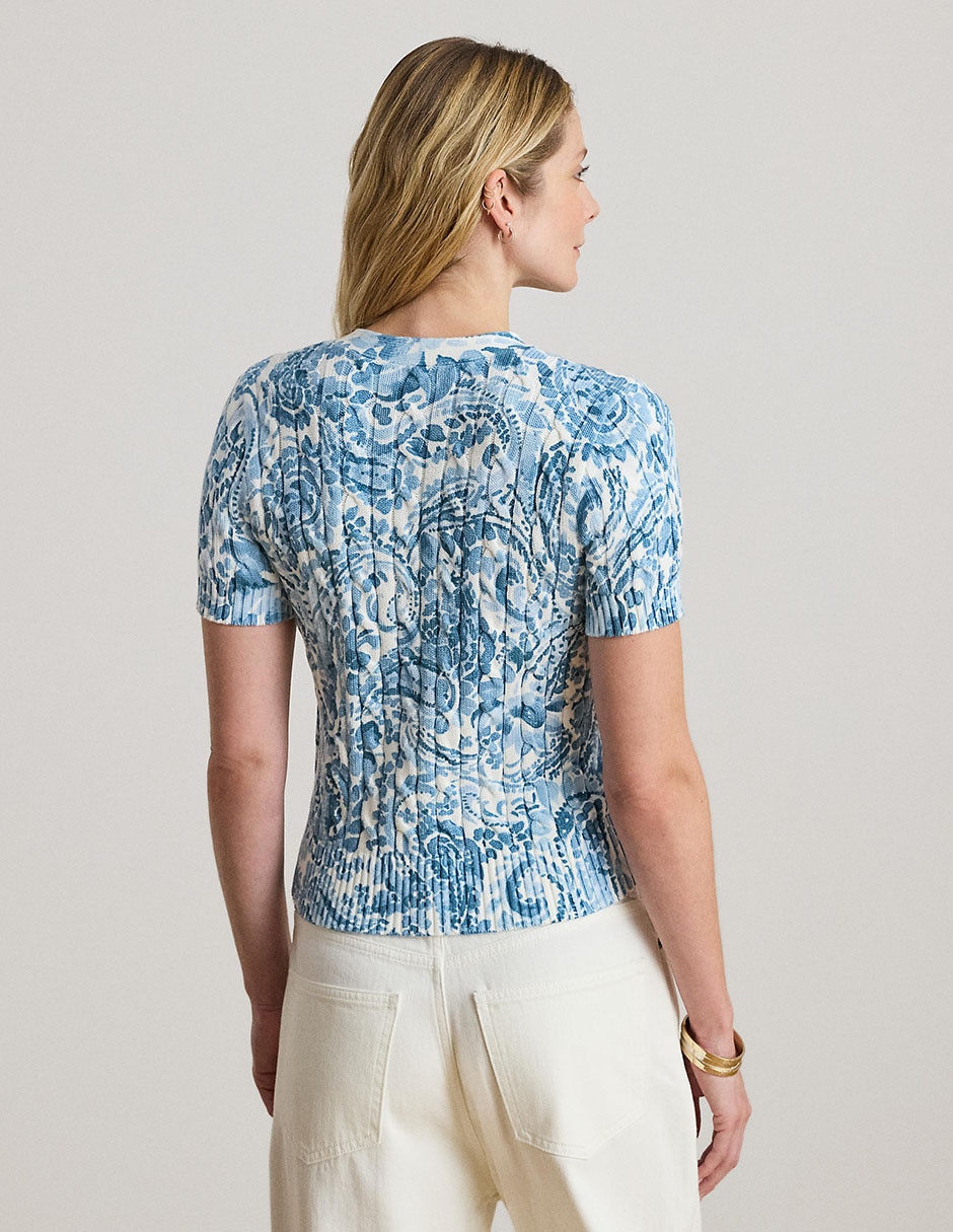 Suéter cuello v para mujer 4