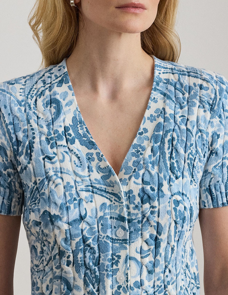 Suéter cuello v para mujer 2
