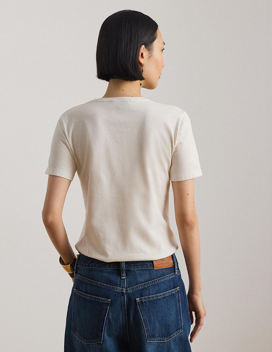 Blusa manga corta para mujer 5