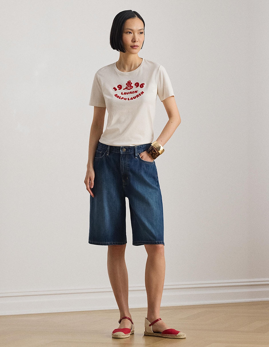 Blusa manga corta para mujer 4