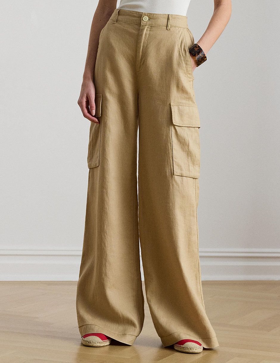 Pantalón cargo wide leg para mujer Pantalón cargo wide leg para mujer