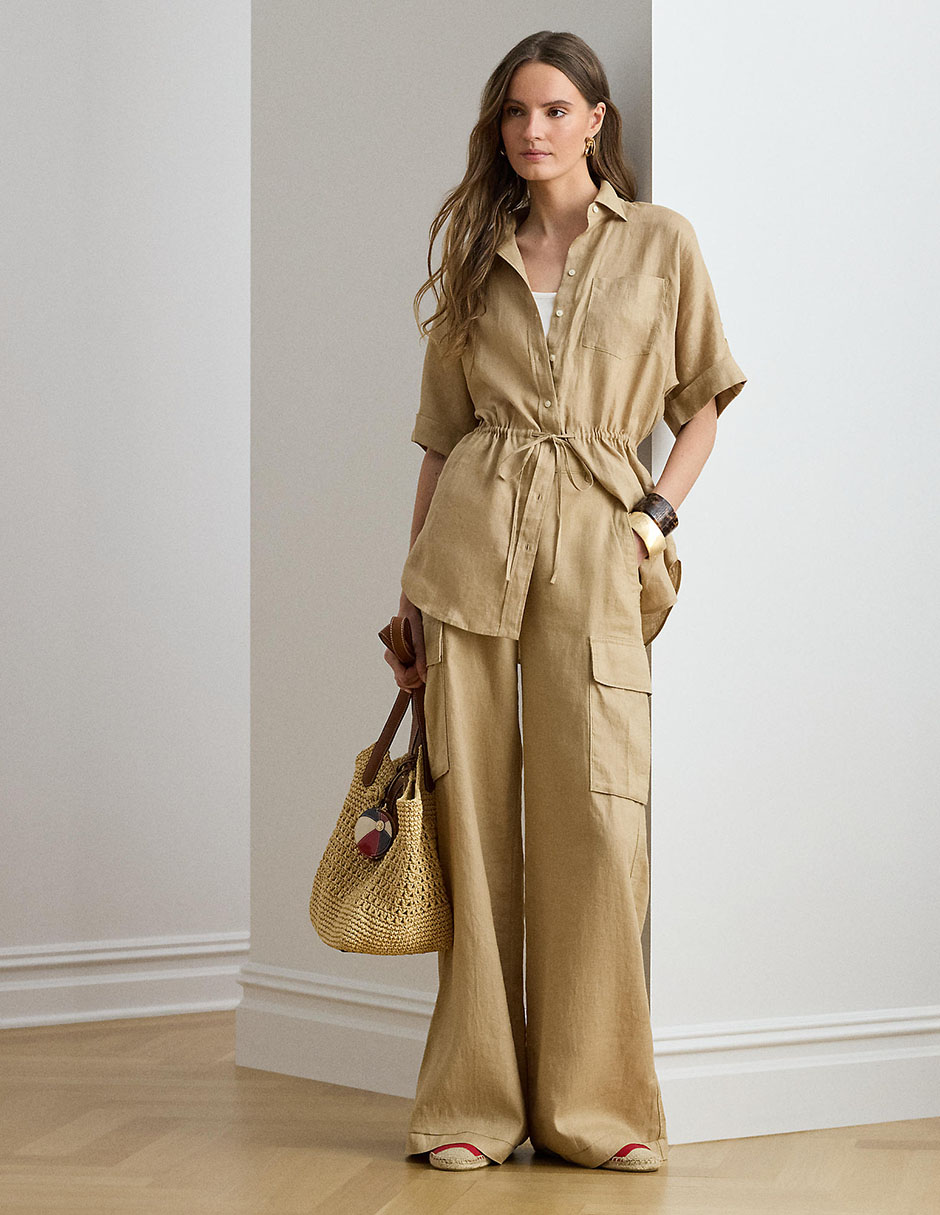 Pantalón cargo wide leg para mujer 3