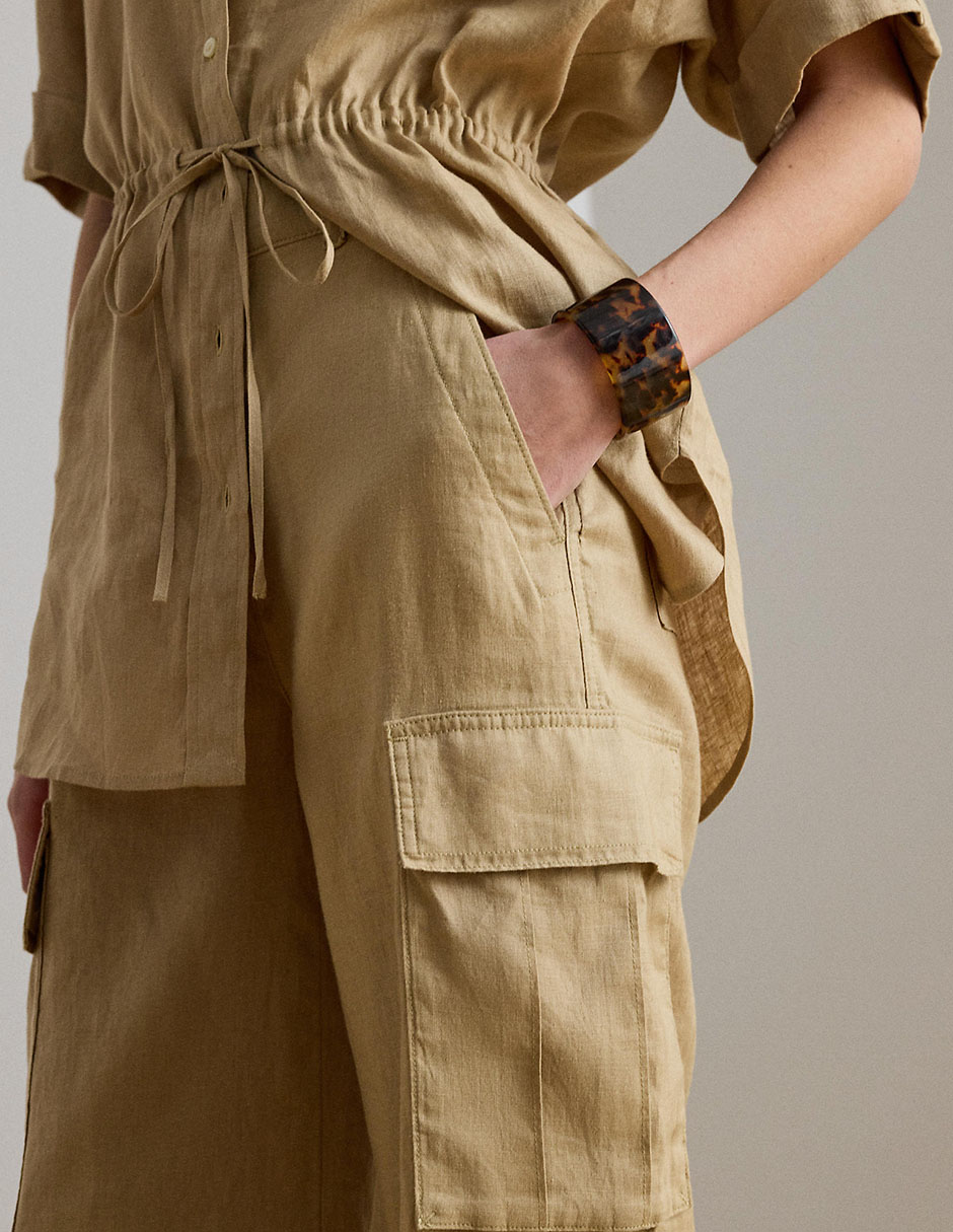 Pantalón cargo wide leg para mujer 2