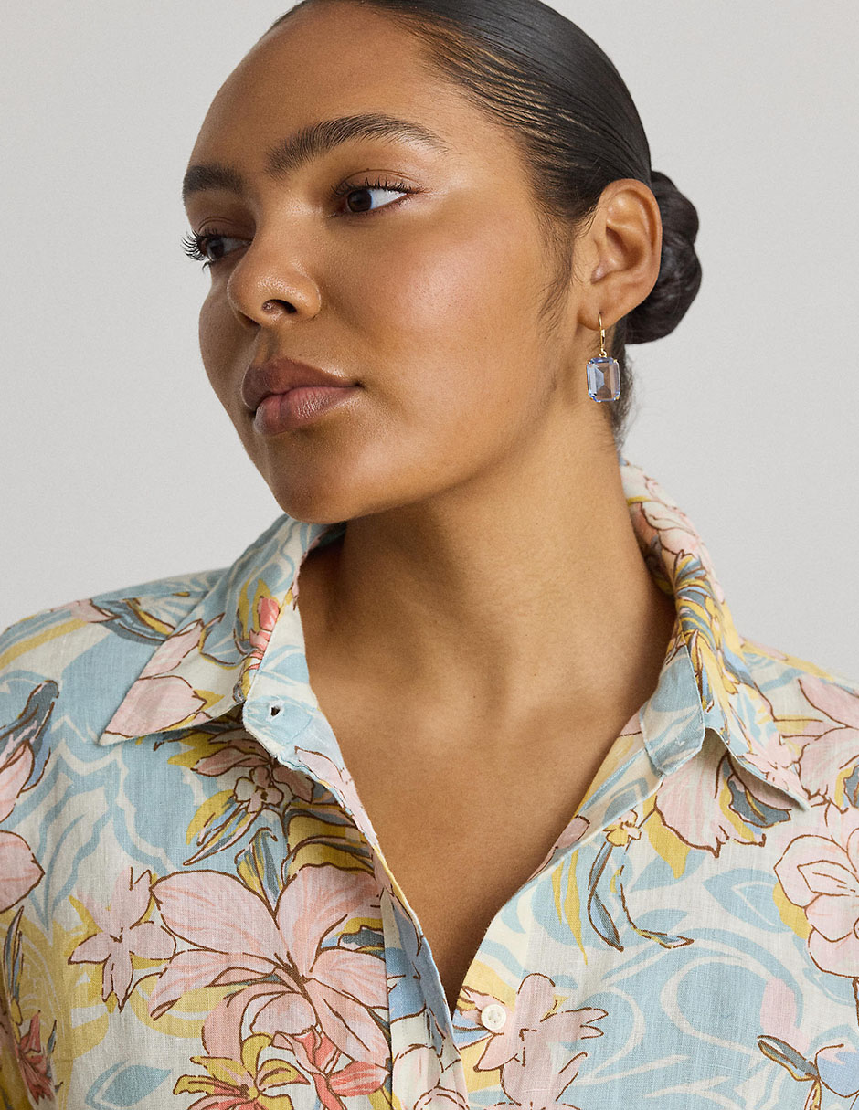 Blusa camisera manga larga para mujer 3