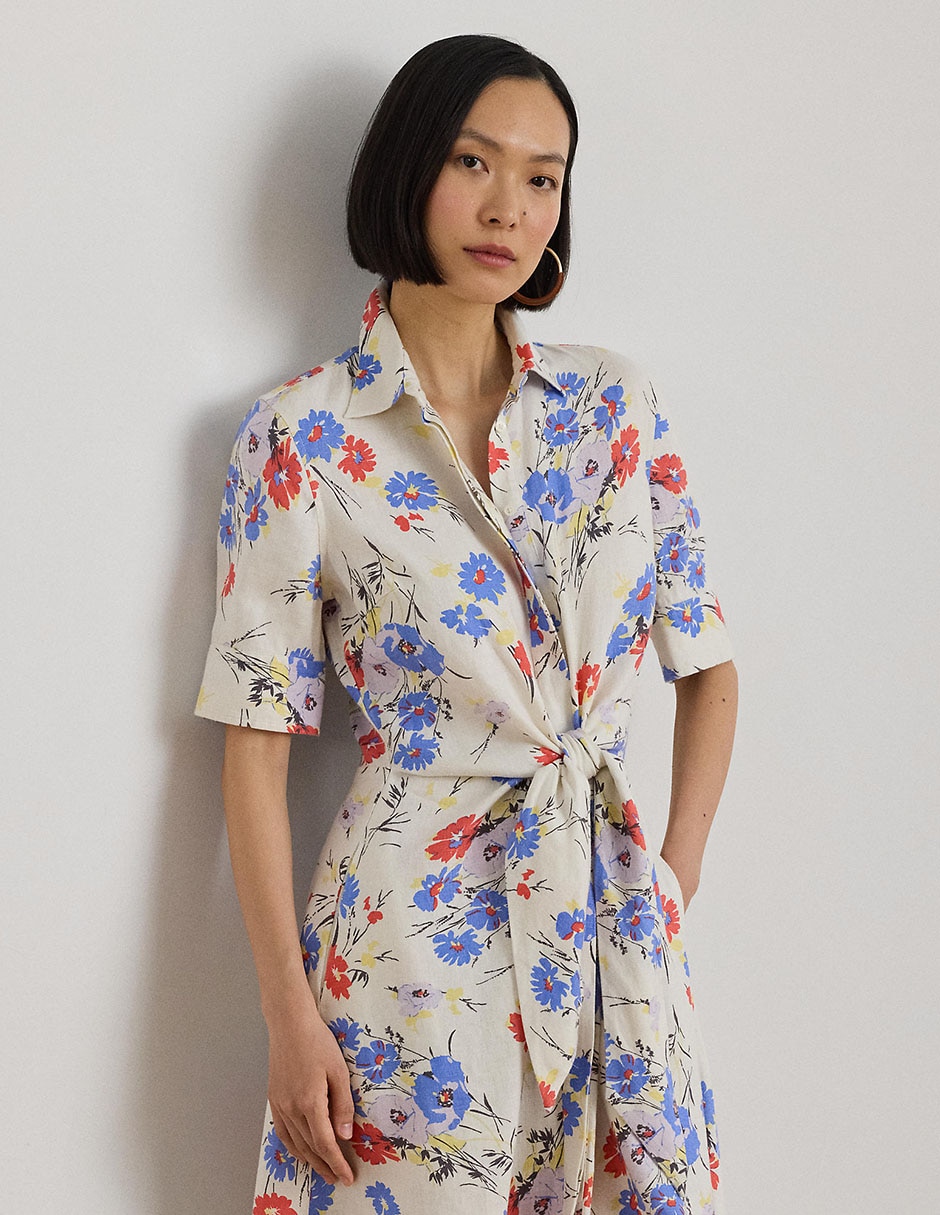 Vestido 3/4 casual Lauren Ralph Lauren para mujer