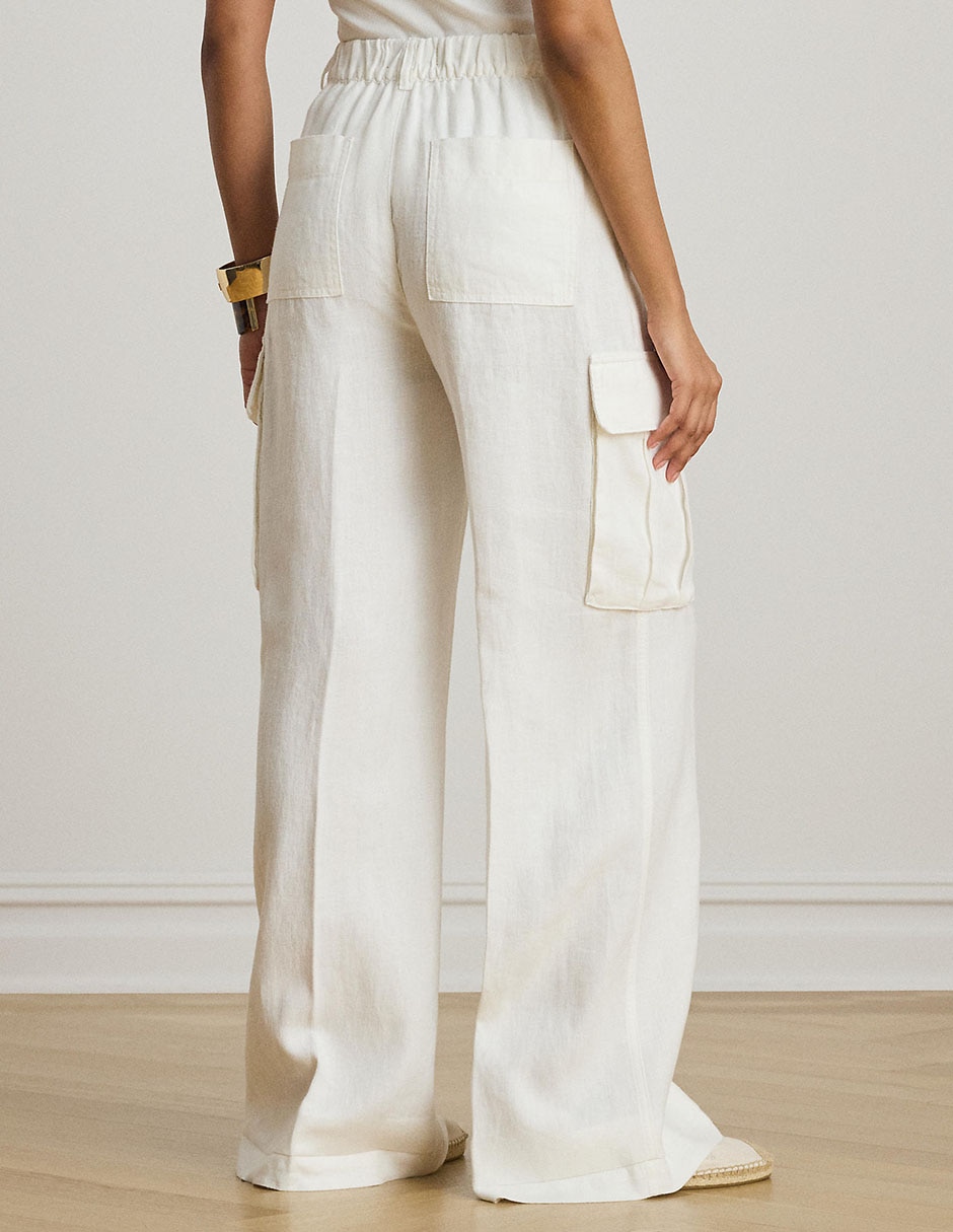 Pantalón cargo amplio para mujer 4