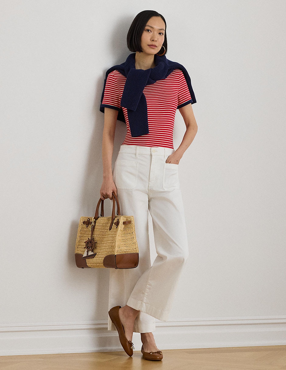 Blusa manga corta para mujer