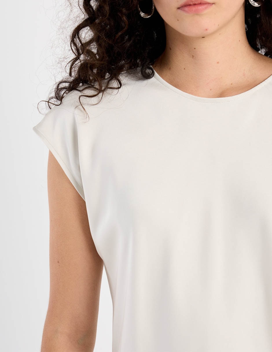 Blusa calvin klein manga corta para mujer