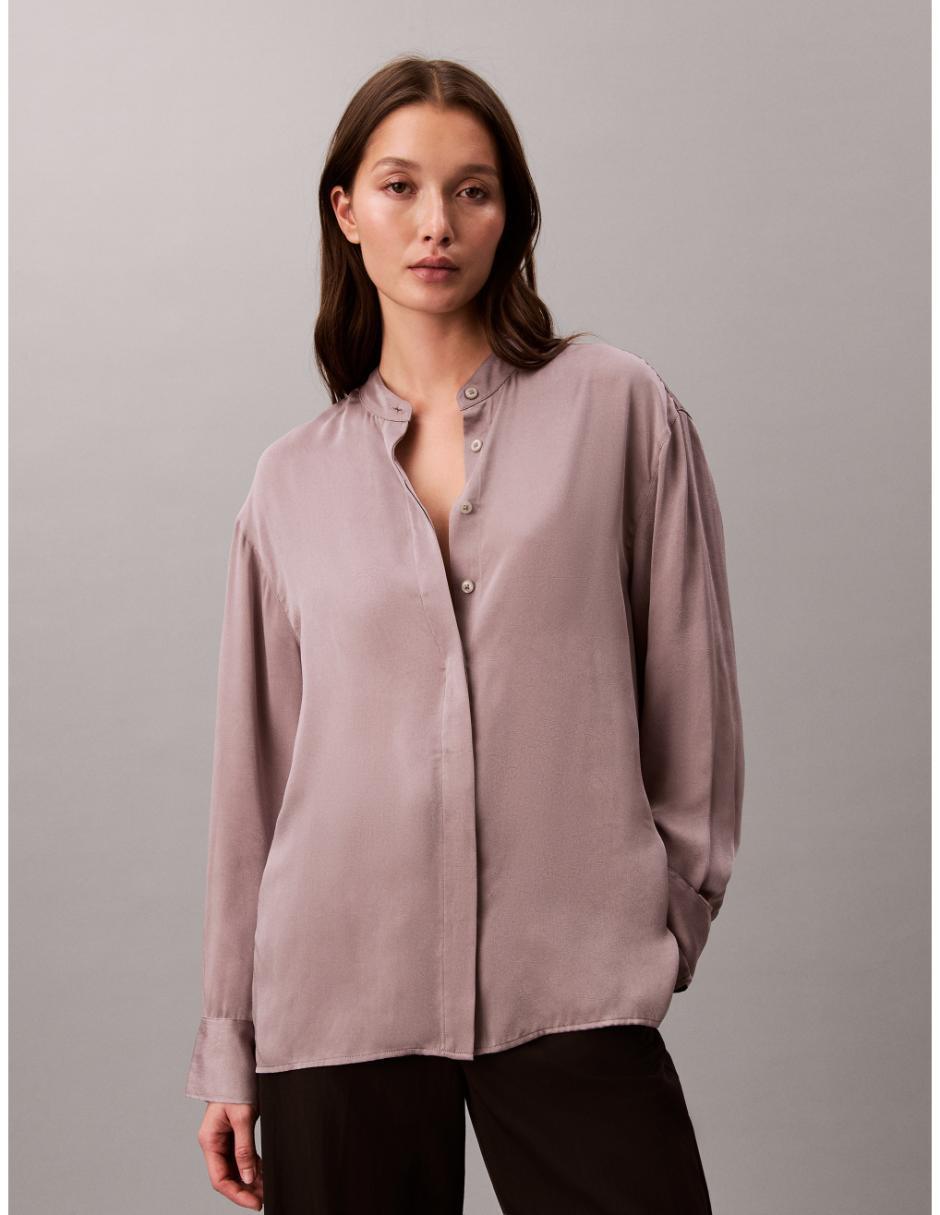 Blusa manga larga para mujer