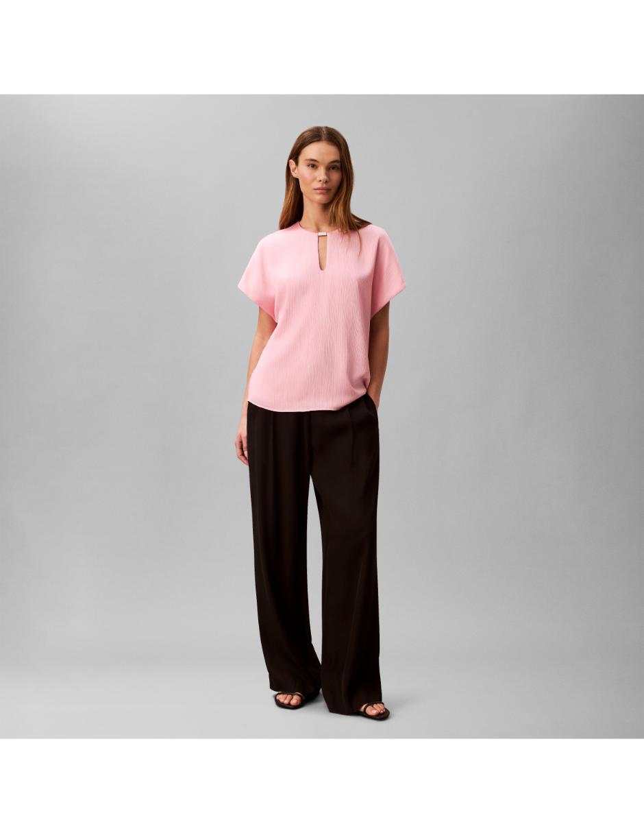 Blusa manga corta para mujer 3