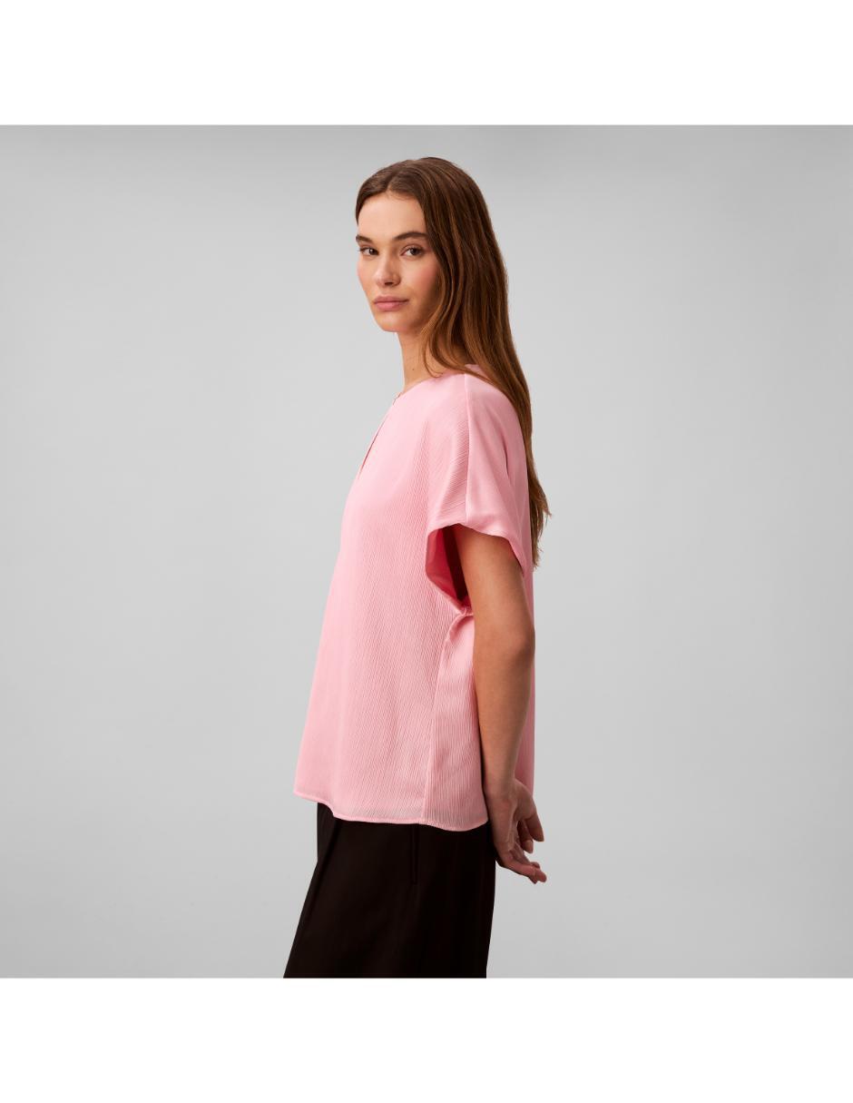 Blusa manga corta para mujer 5