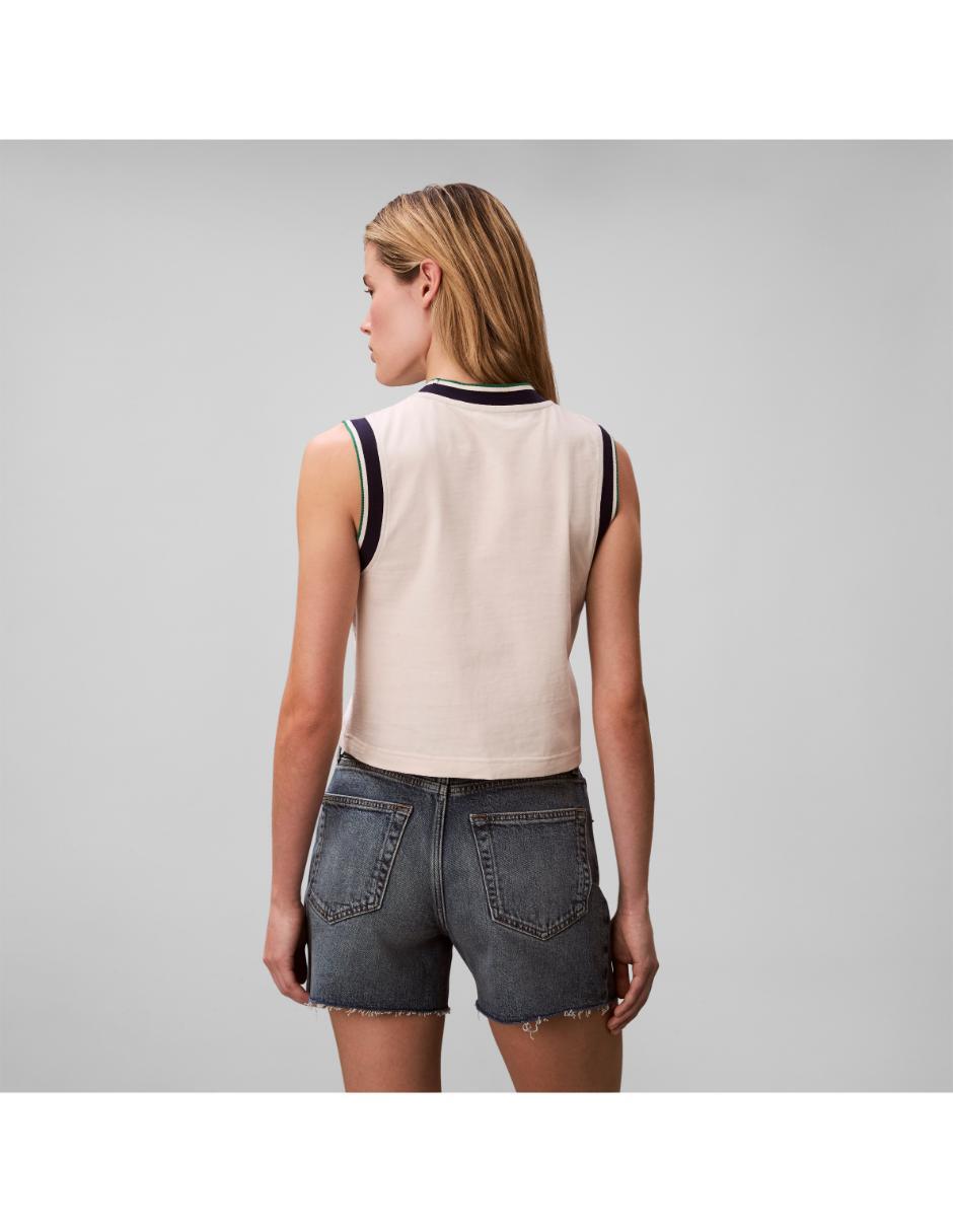 Top Calvin Klein cuello redondo 9