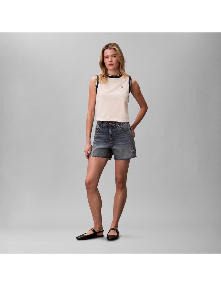 Top Calvin Klein cuello redondo 3