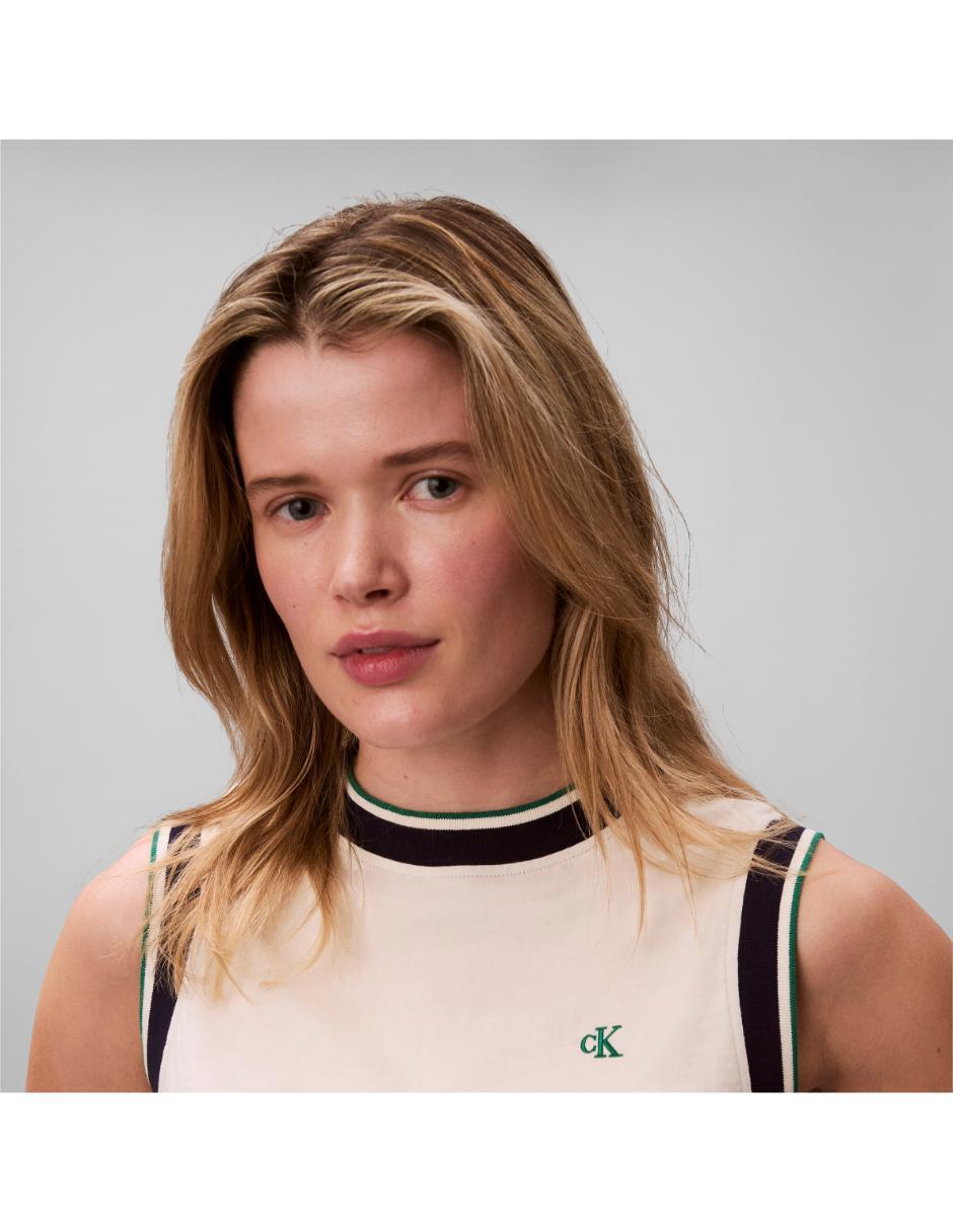 Top Calvin Klein cuello redondo 6