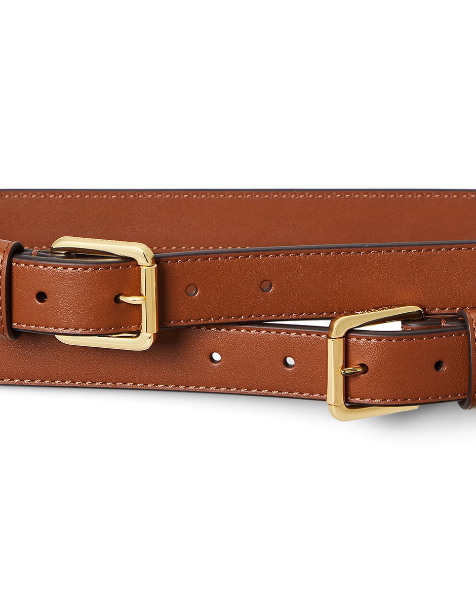 Cinturón Lauren Ralph Lauren de cuero para mujer
