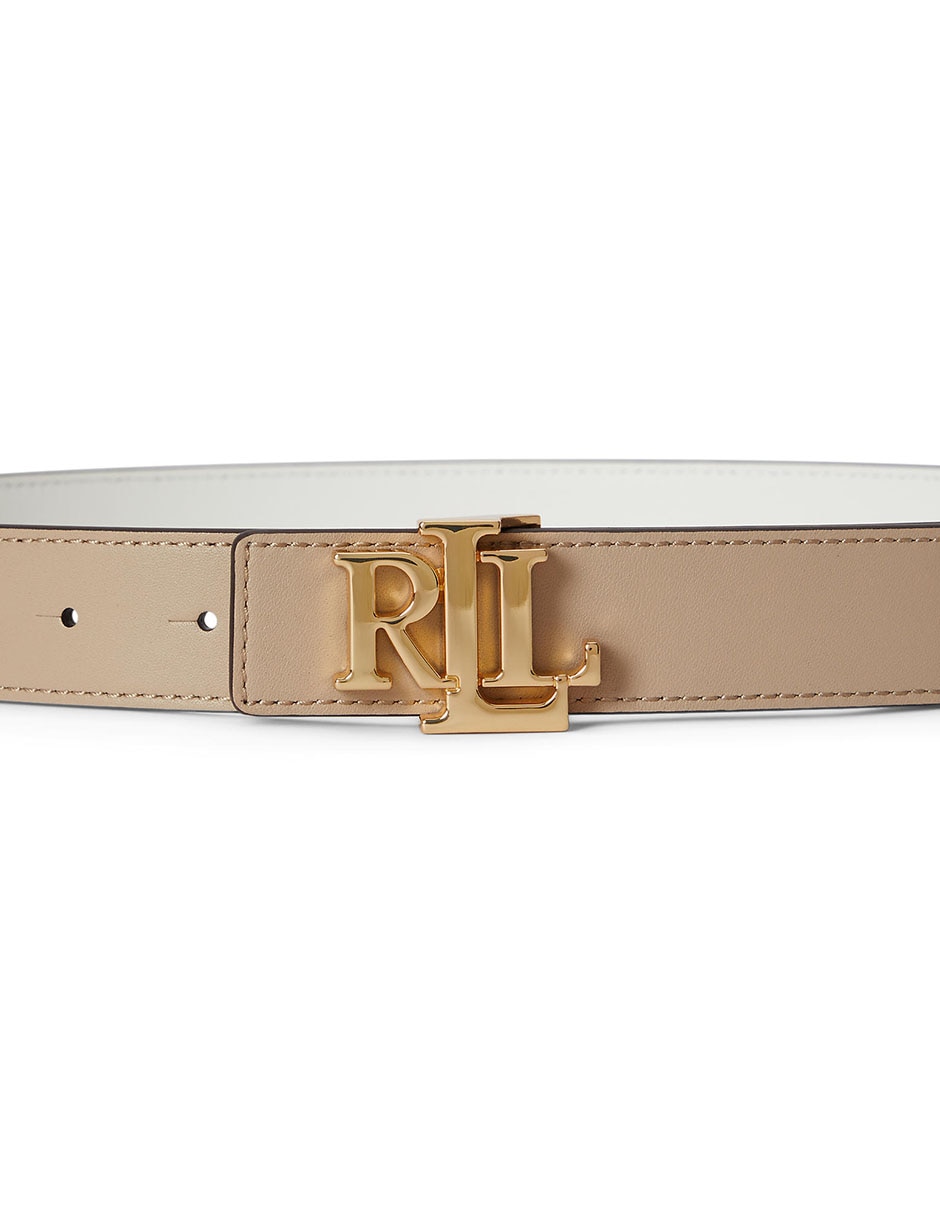 Cinturón lauren ralph lauren de cuero para mujer