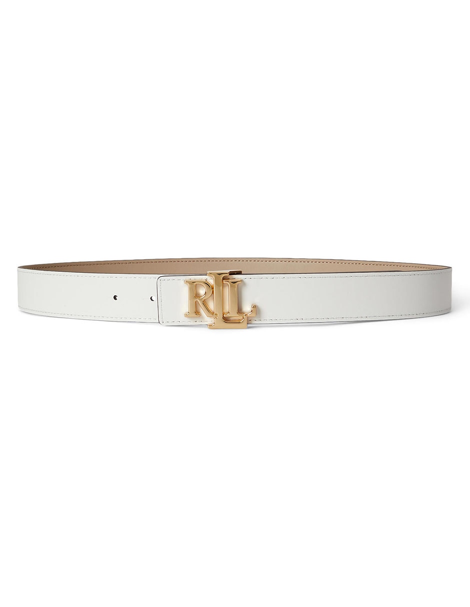 Cinturón lauren ralph lauren de cuero para mujer