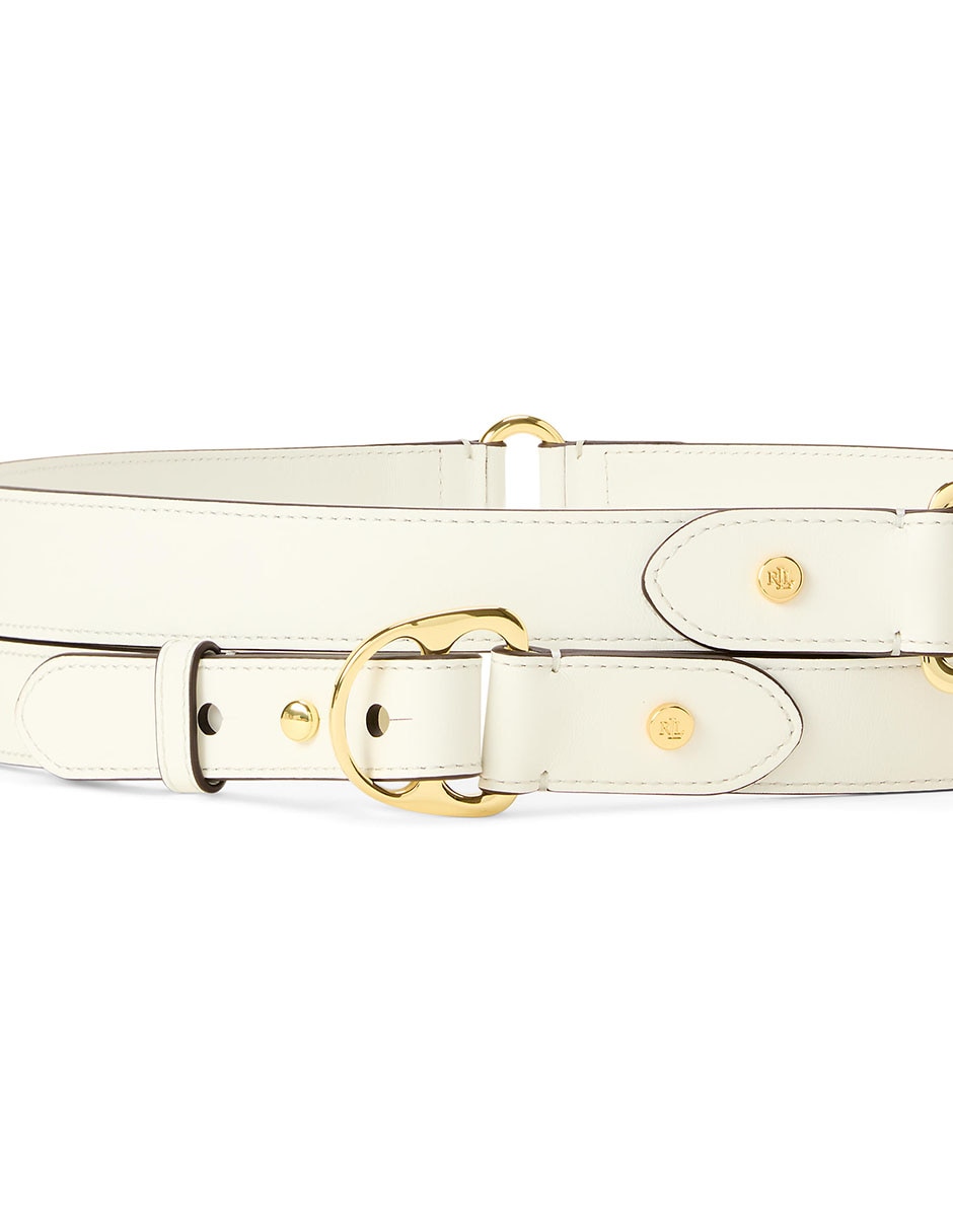 Cinturón lauren ralph lauren de cueron para mujer