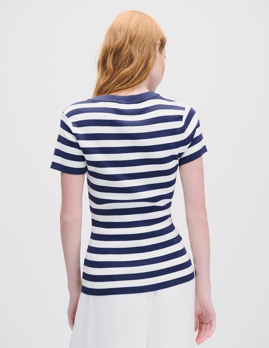 Blusa manga corta Julio para mujer