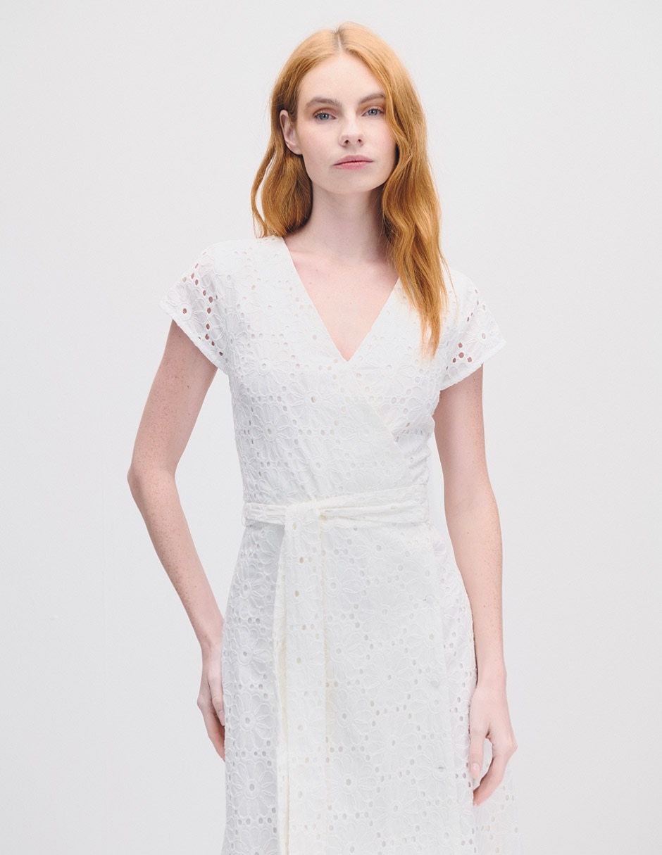 Vestido midi casual para mujer