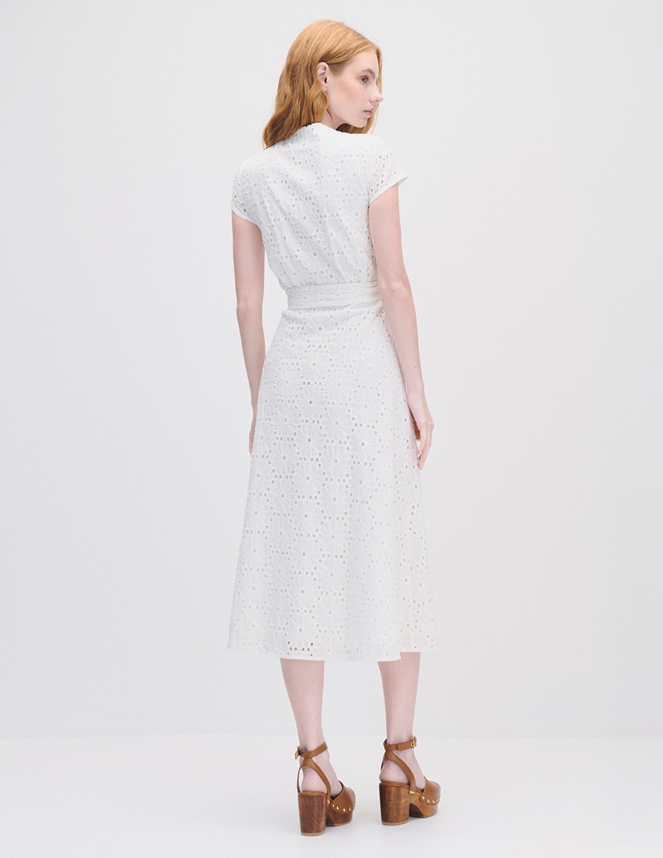 Vestido midi casual para mujer