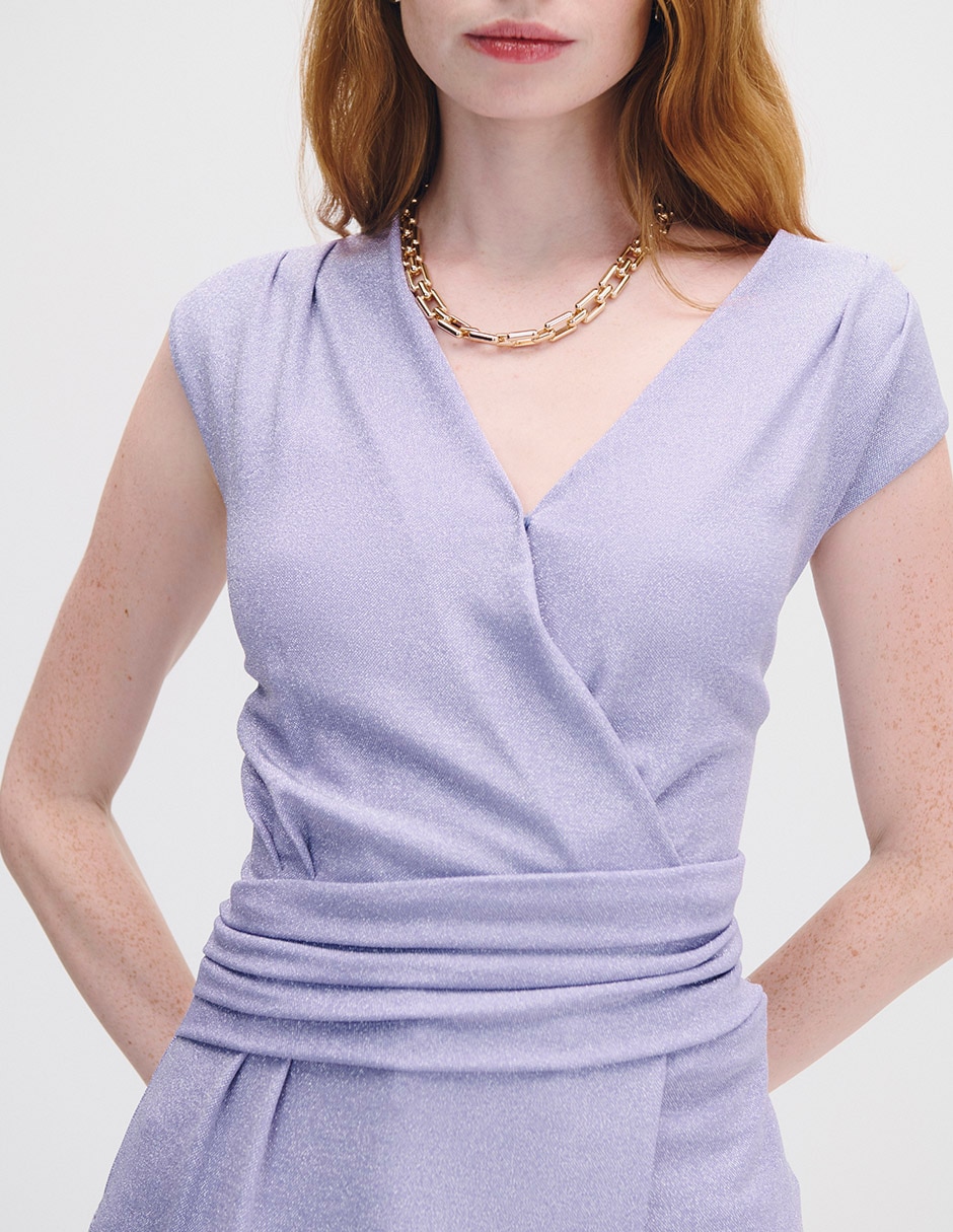 Blusa envolvente Julio para mujer