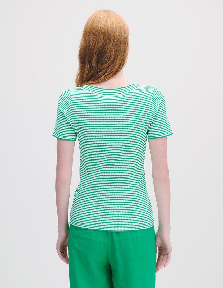 Blusa manga corta para mujer 6