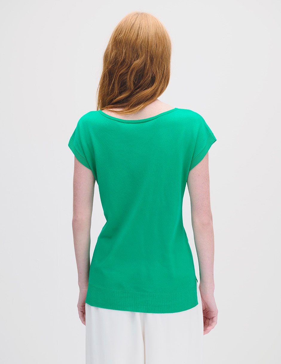 Blusa manga corta para mujer 6
