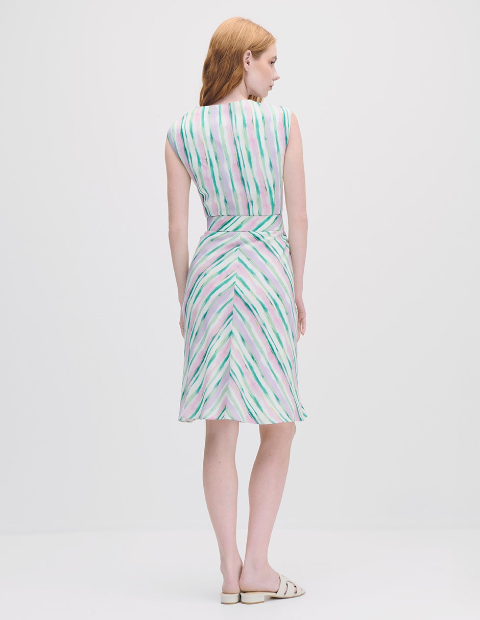 Vestido midi casual myst para mujer