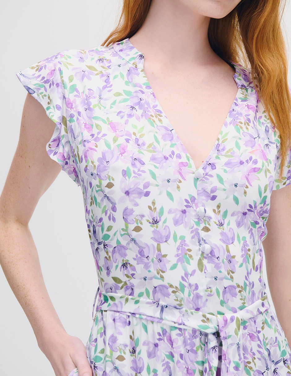 Vestido arriba de la rodilla casual Julio Myst para mujer