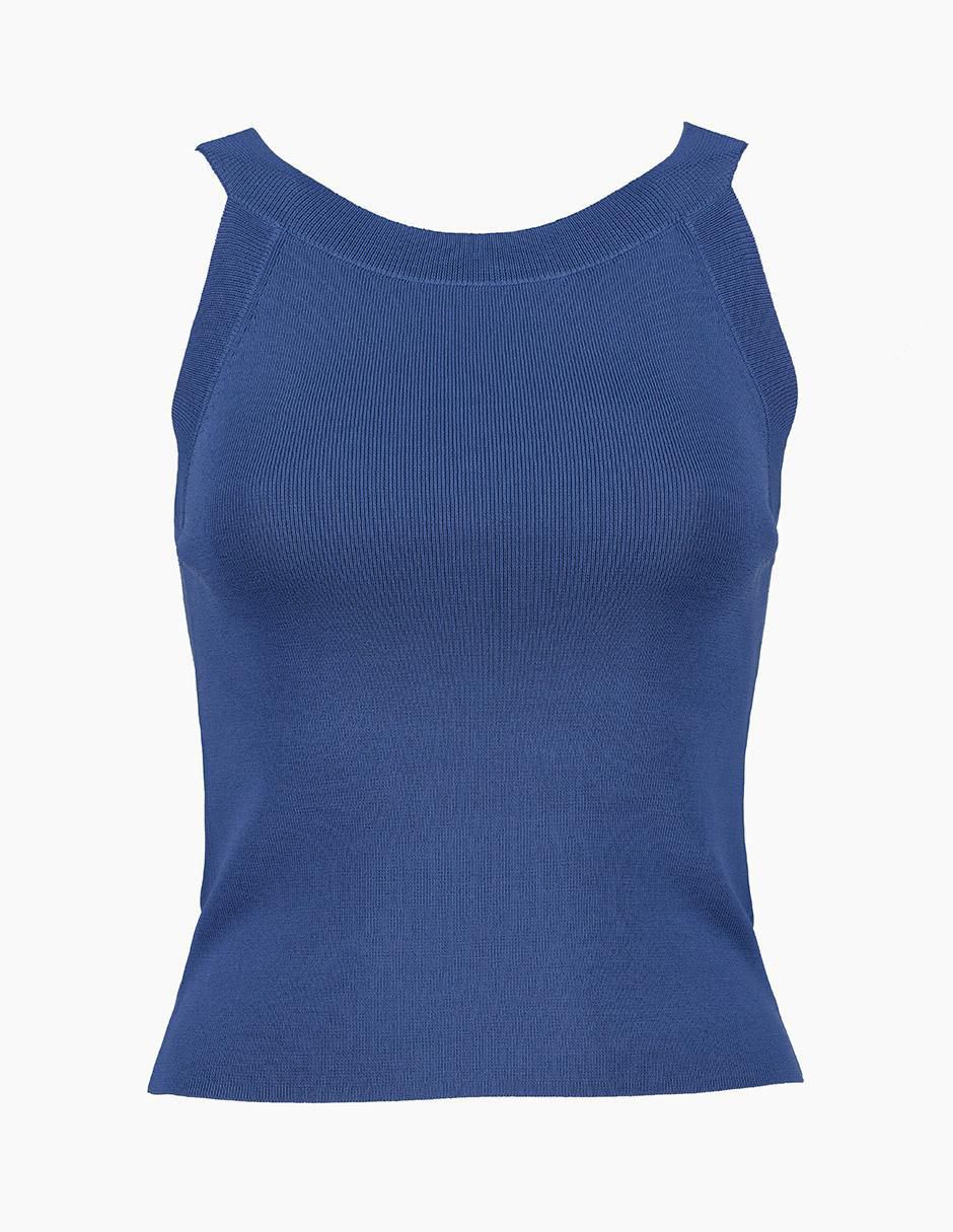 Top cuello redondo escote regular 4