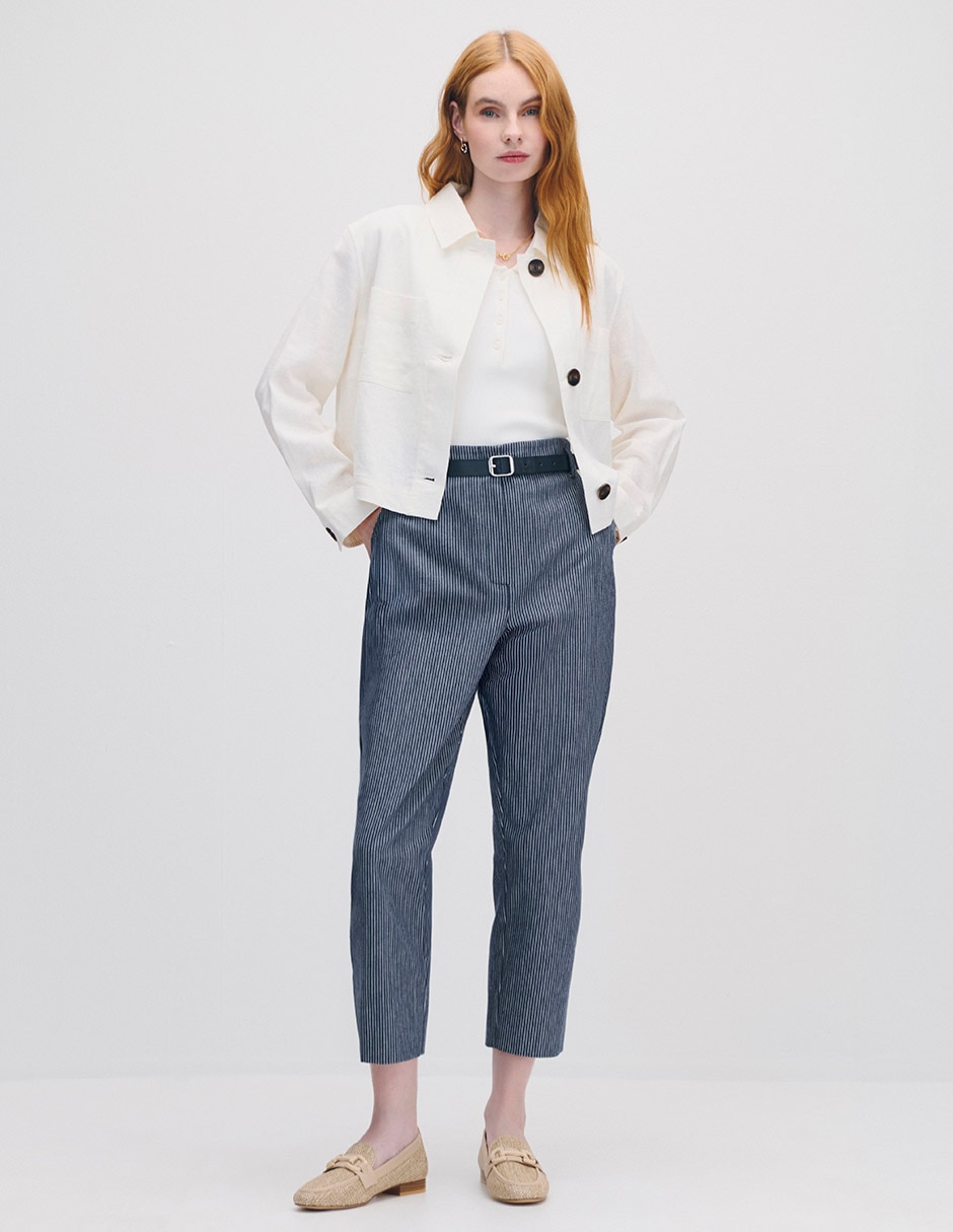 Pantalón straight para mujer 4