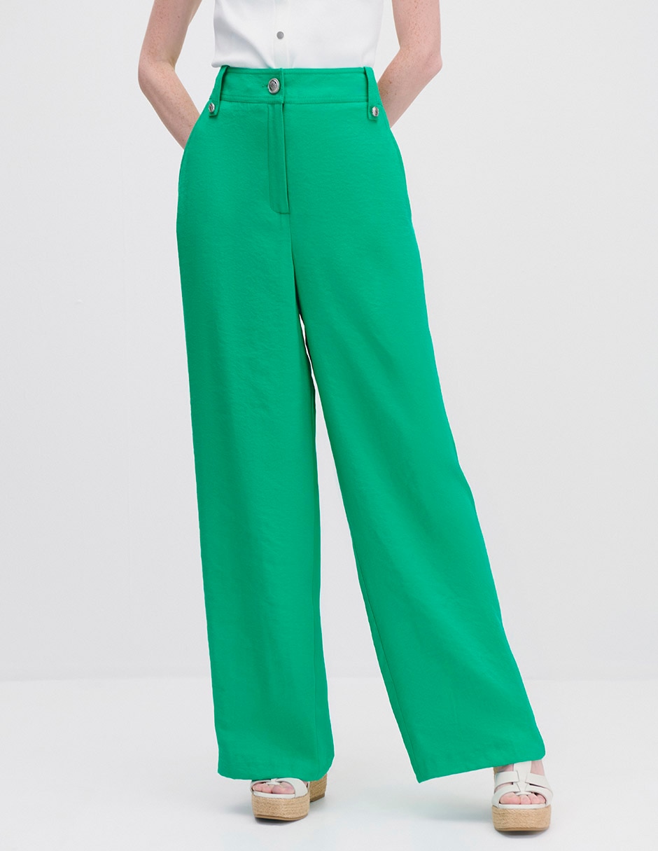 Pantalón wide leg para mujer Pantalón wide leg para mujer
