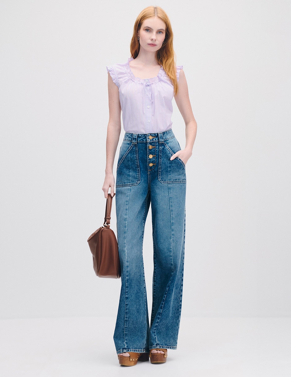 Blusa de tirantes para mujer 5