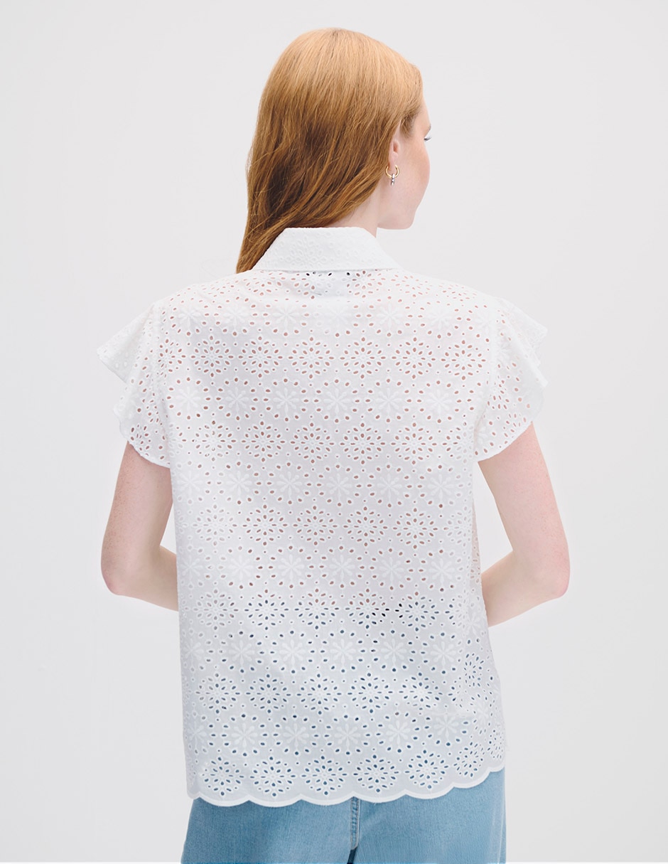 Blusa manga corta Julio para mujer 6
