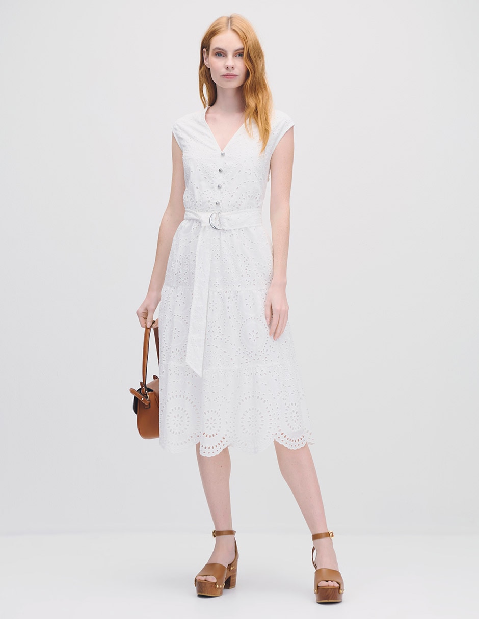 Vestido midi casual Myst para mujer Vestido midi casual Myst para mujer