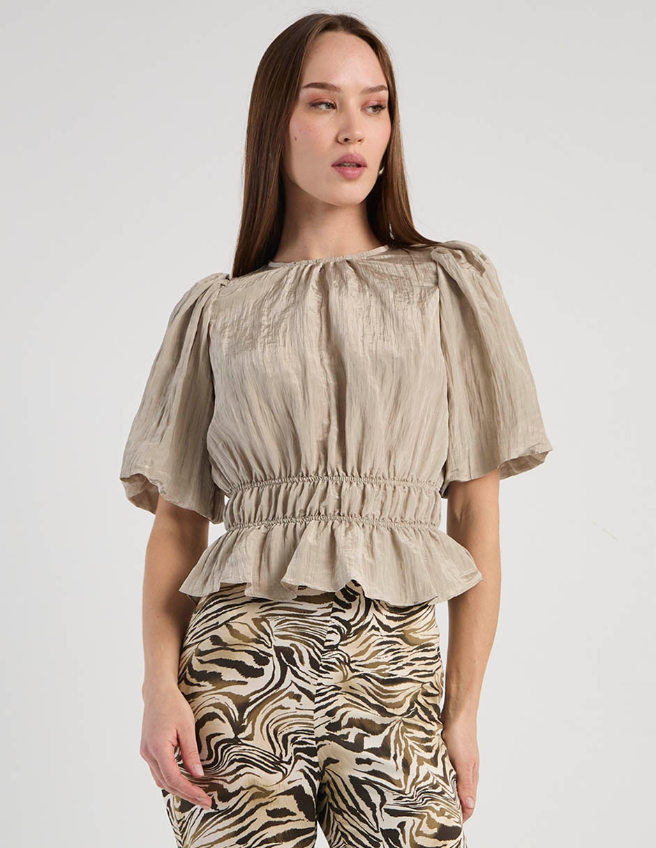 Blusa manga corta para mujer 2