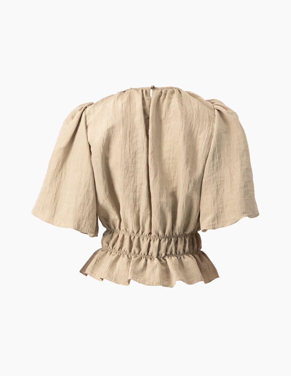 Blusa manga corta para mujer 8
