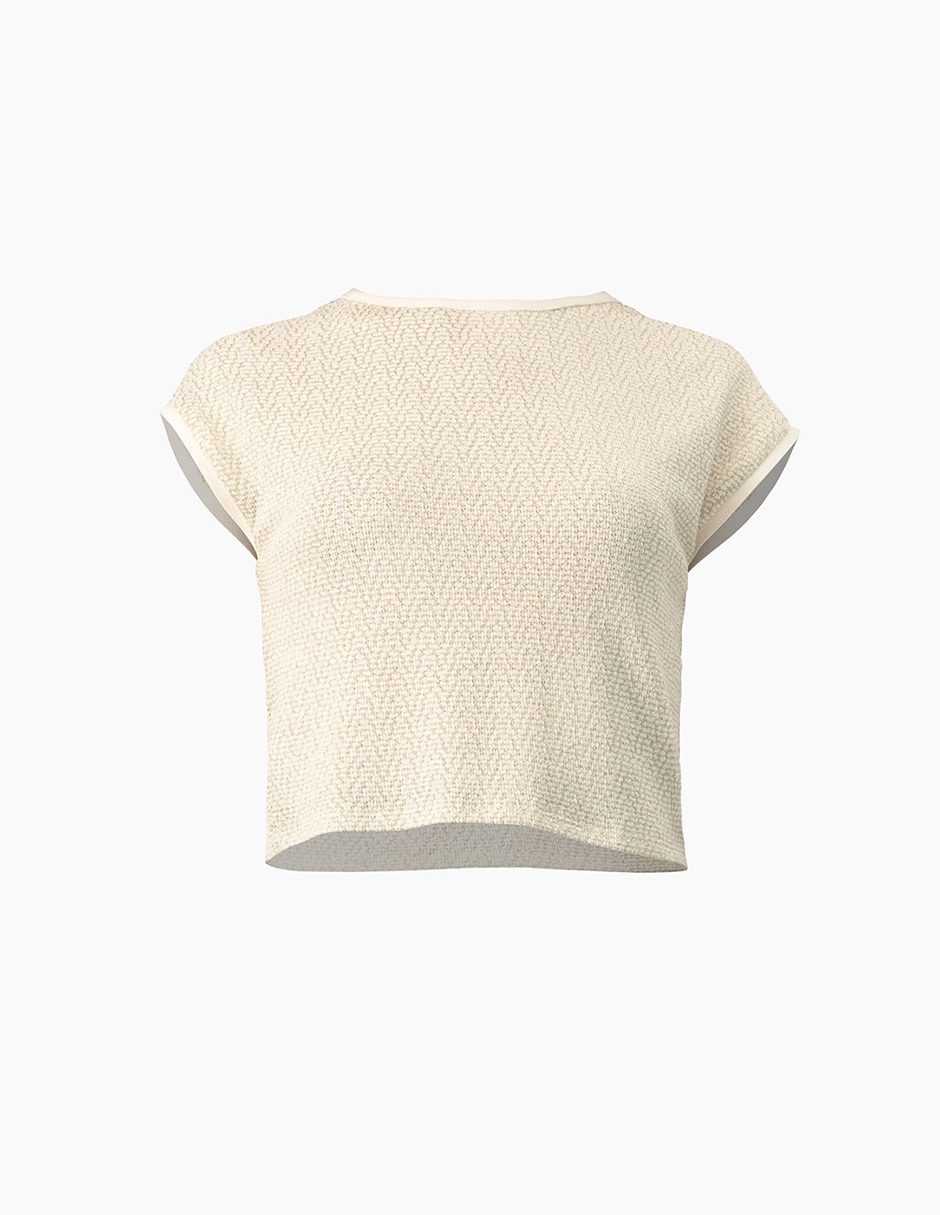 Blusa manga corta para mujer 5