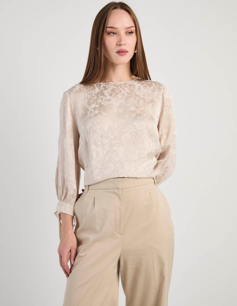 Blusa manga 3/4 para mujer