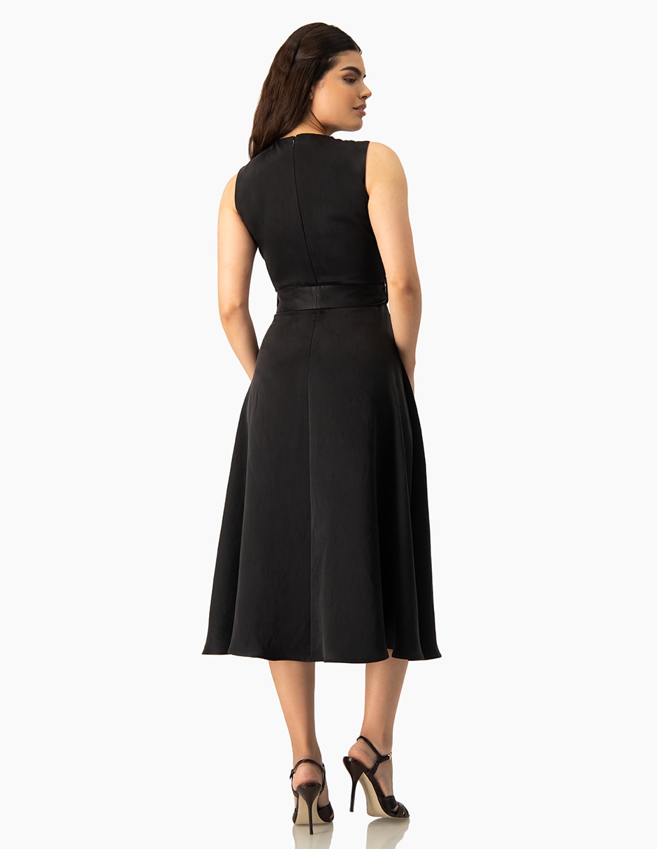 Vestido midi casual ivonne para mujer