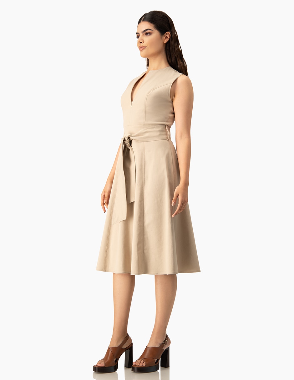 Vestido 3/4 casual para mujer 4