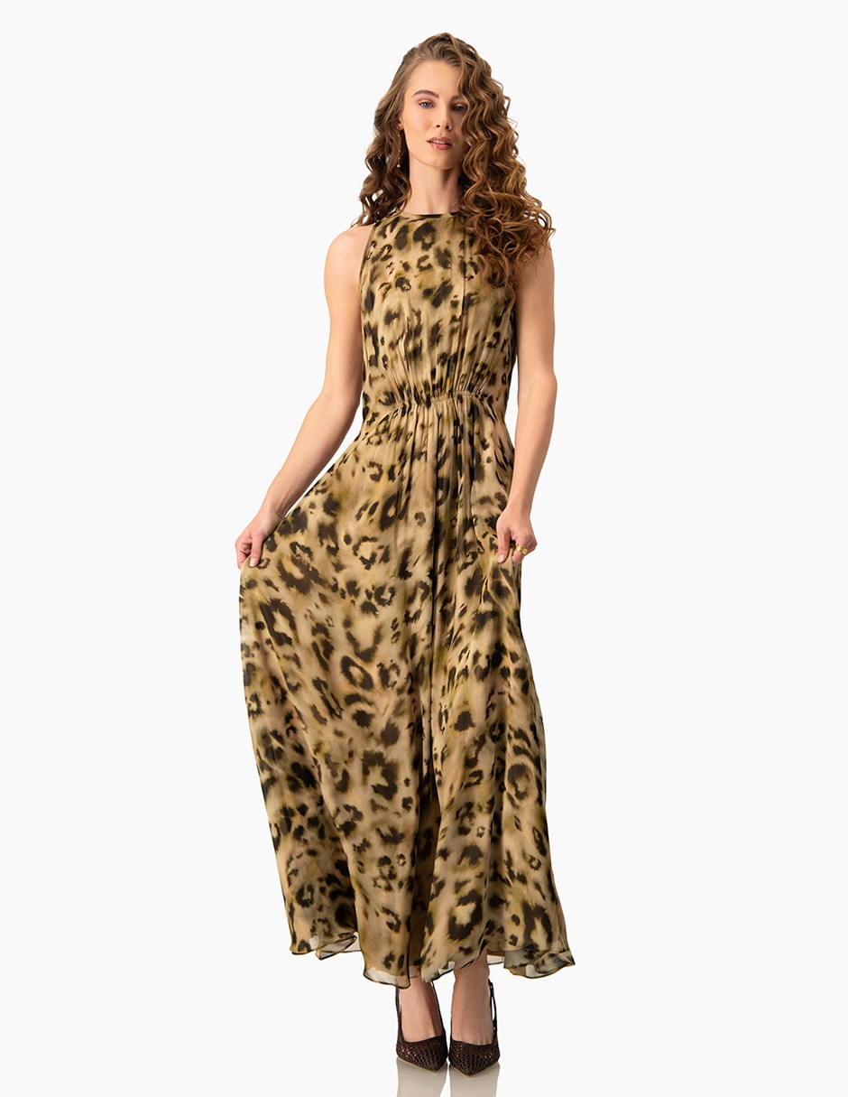 Vestido largo casual para mujer