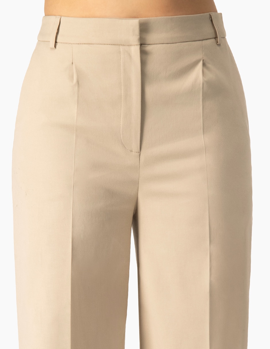 Pantalón flare amplio para mujer 12
