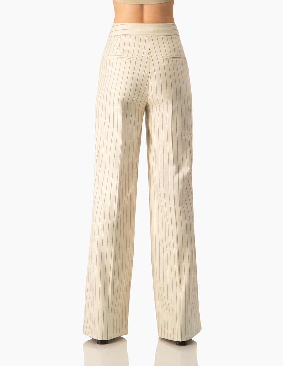 Pantalón de vestir wide leg para mujer 2