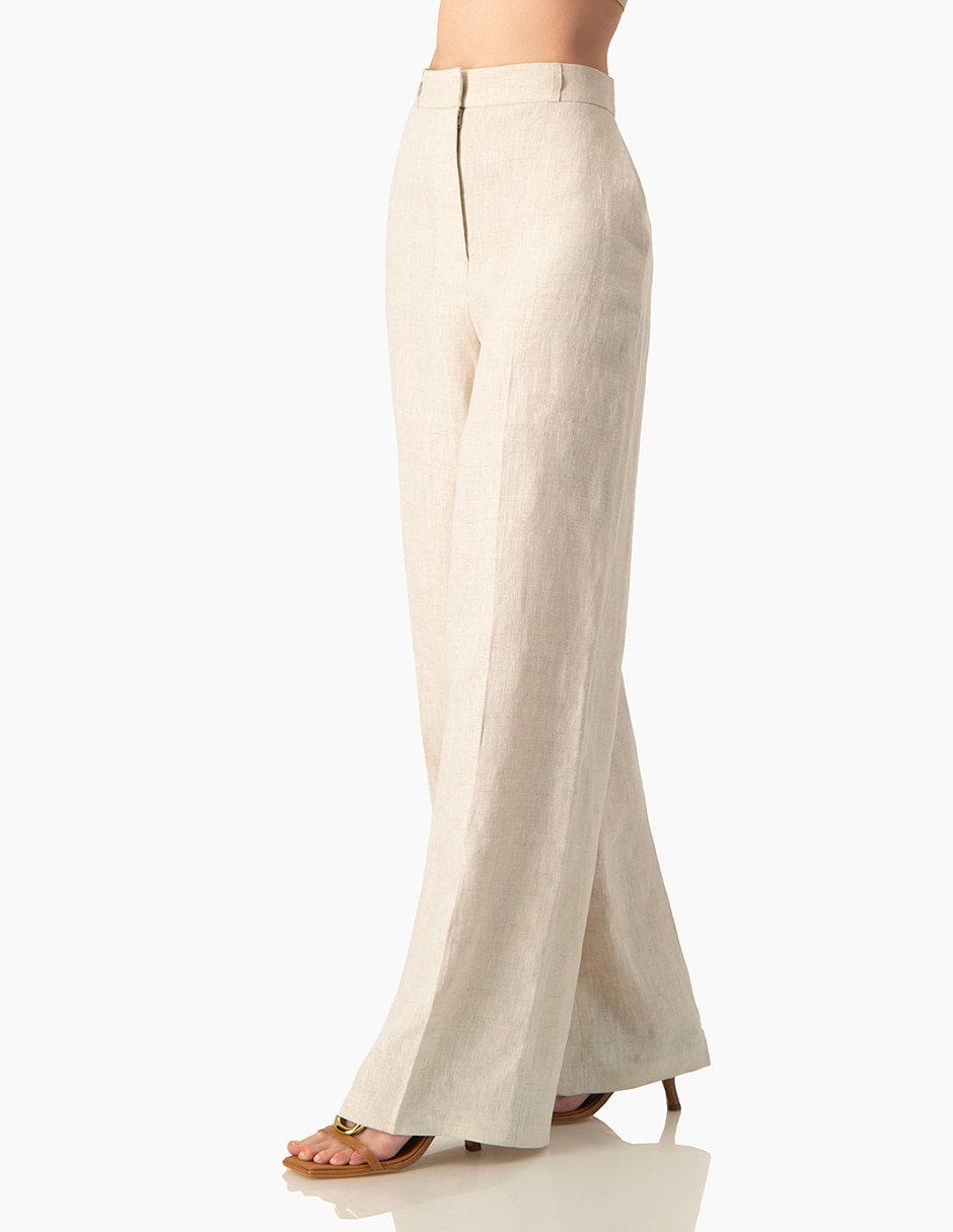 Pantalón relaxed wide leg para mujer 10