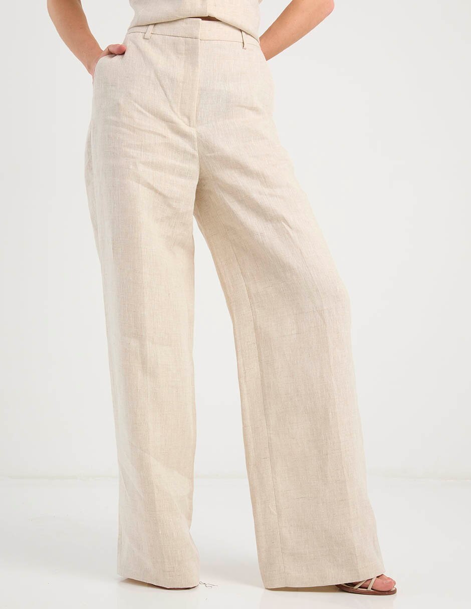 Pantalón relaxed wide leg para mujer Pantalón relaxed wide leg para mujer