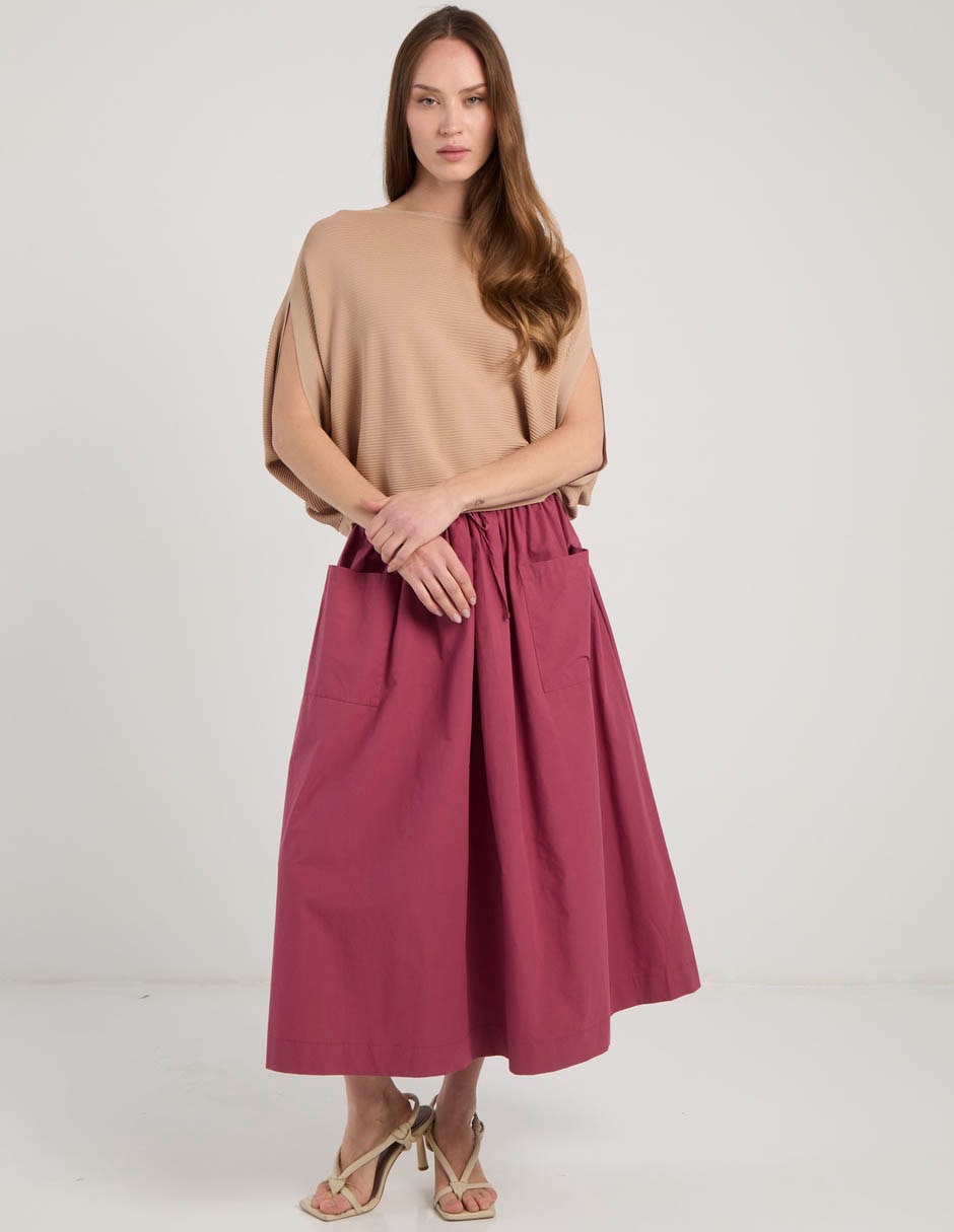 Suéter cuello ojal para mujer 8