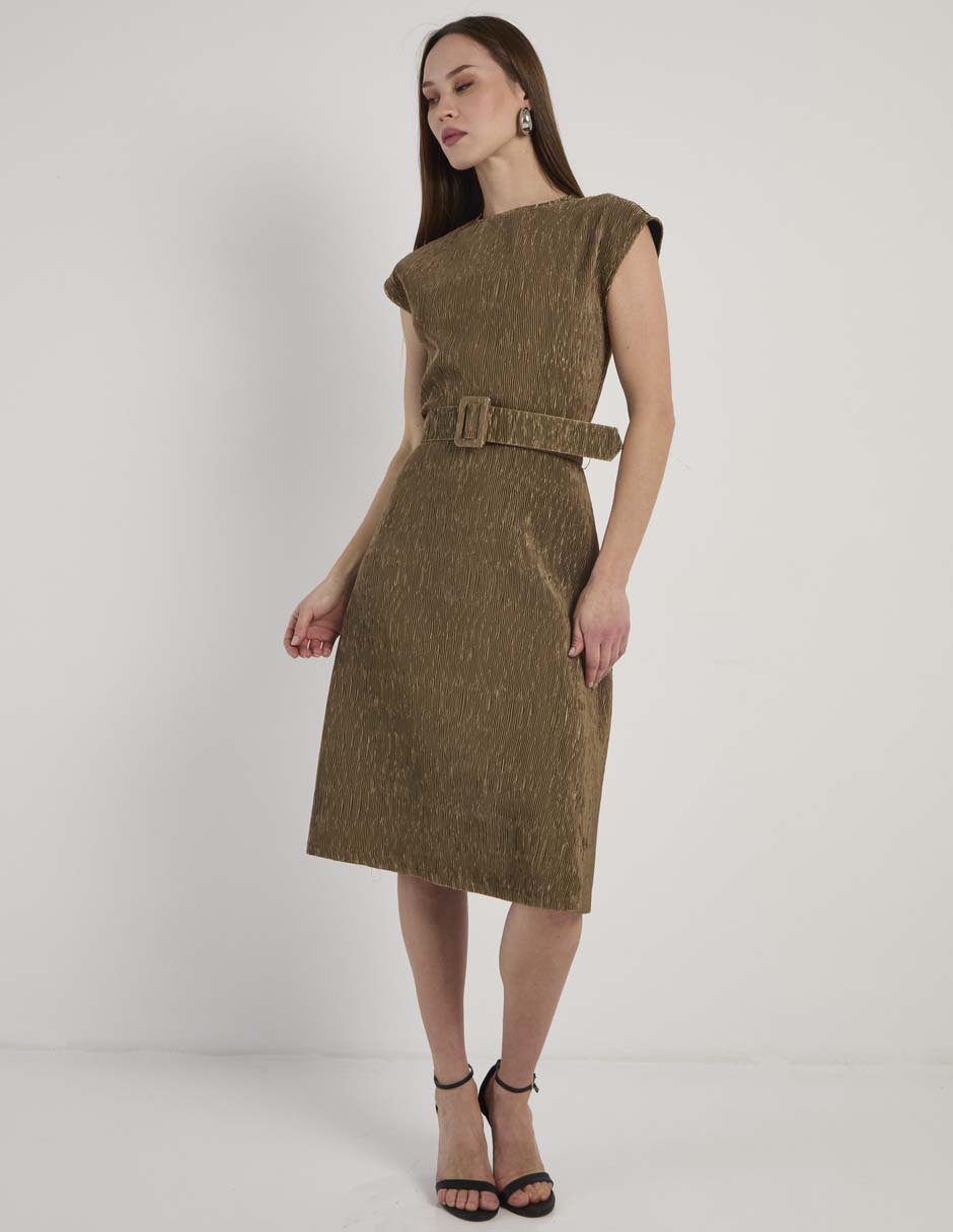 Vestido midi casual para mujer 4